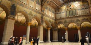 A budapesti Szépművészeti Múzeum Román Csarnoka: eddig raktárnak használták (Fotó: Szappanos Veronika)