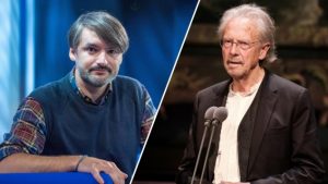 Saša Stanišić és Peter Handke (Montázs: Deutschlandfunkkultur)