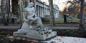 Ady Endre sírja Budapesten a Nemzeti Sírkertben (Fotó: Szappanos Veronika, SZMSZ)