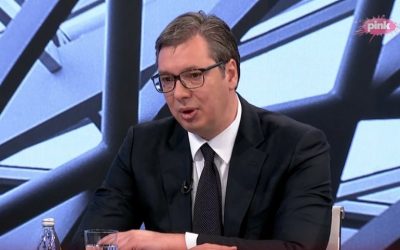 Vučić: Ötszáz ember tiltakozott Zentán, ott soha ennyien még nem voltak egy tüntetésen