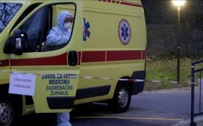 Meghalt a férfi, aki felgyújtotta magát a horvát kormány épülete előtt