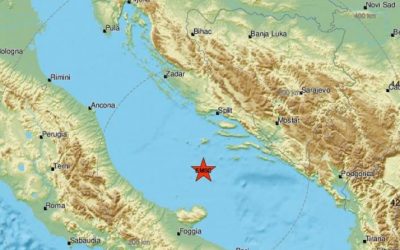 Erős földrengés az Adriai-tengeren Horvátországban és Montenegróban is érezték