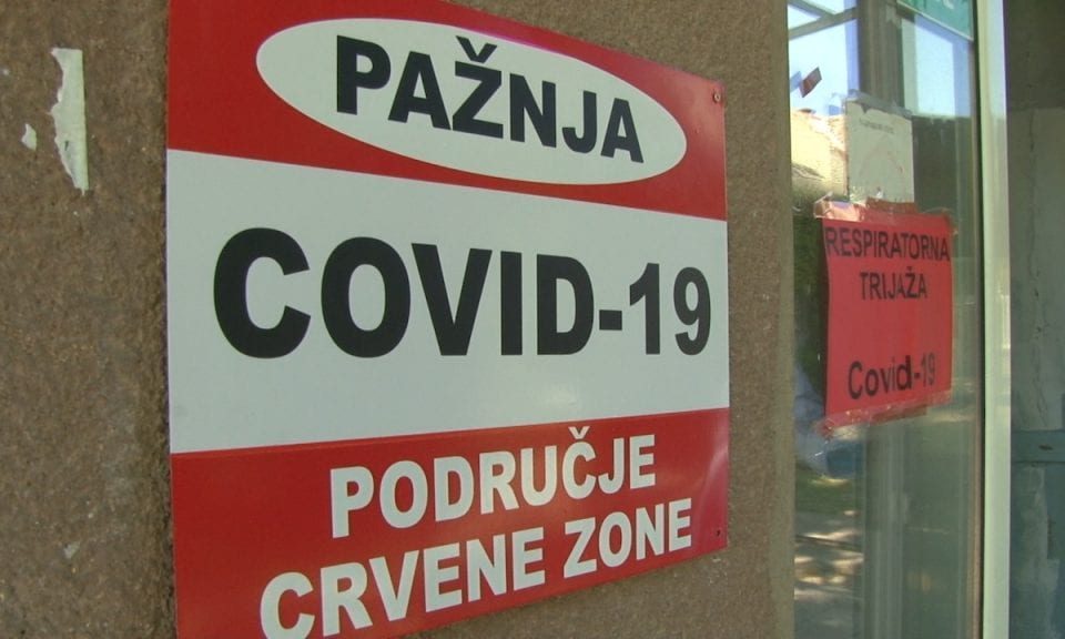 Covid-rendelő Szabadkán Fotó: Magločistač