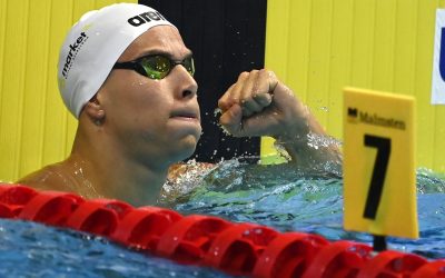 Európa-bajnok a 4×100-as magyar gyorsváltó, melynek tagja a zentai Szabó Szebasztián is