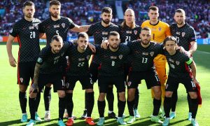 A horvát labdarúgó-válogatott (Fotó: UEFA EURO 2020/Facebook)