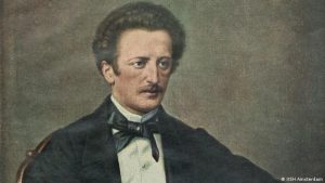 Ferdinand Lasalle (1825-64) filozófus, a német szociáldemokrácia megalapítója (Portré: IISH Amsterdam)