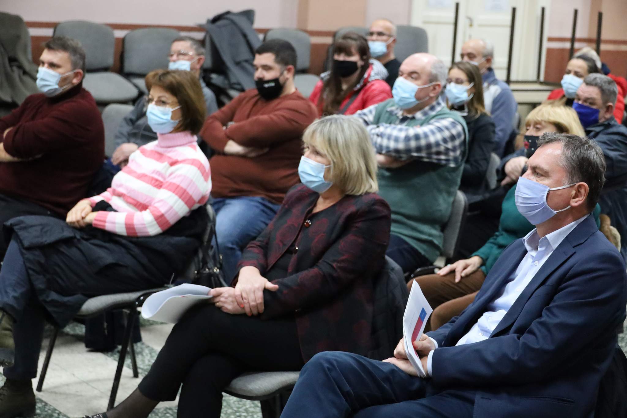 A megbeszélésre csak Palics, Hajdújárás és Ludas helyi közösségek képviselőit hívták meg (Fotó: Képviselő-testületi Ügyek Szolgálata)