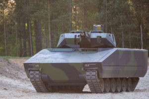 A büszke gyártmány: Rheinmetall Lynx KF41 (Fotó: Rheinmetall/Wikipedia)