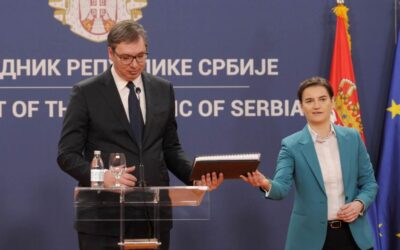 Vučić lemond, hogy miniszterelnök lehessen, ideiglenesen Brnabić lép majd a helyébe