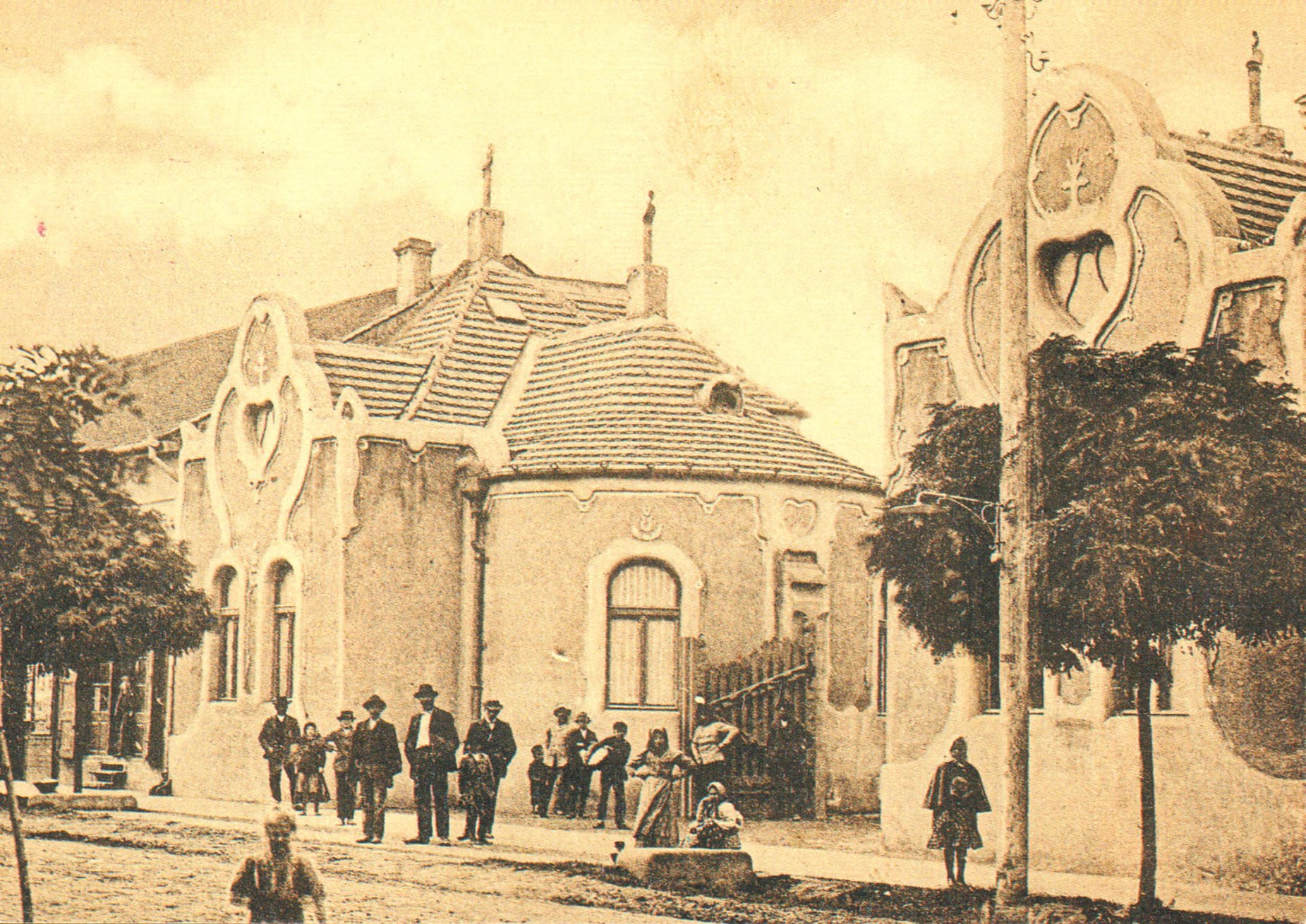 A szecessziós stílusban épült tűzoltóság