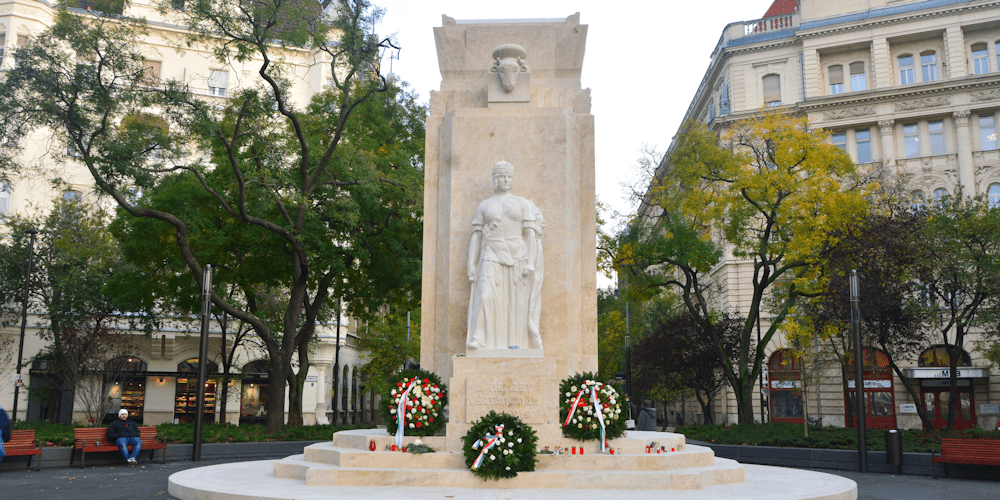 A régi-új Nemzeti Vértanúk Emlékműve (Fotó: Szappanos Veronika/SZMSZ)