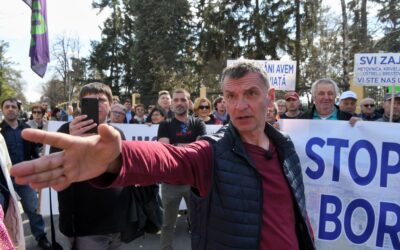 Ćuta: Vučićnál sokkal nagyobb diktátorok is megbuktak, amikor a fiatalok fellázadtak