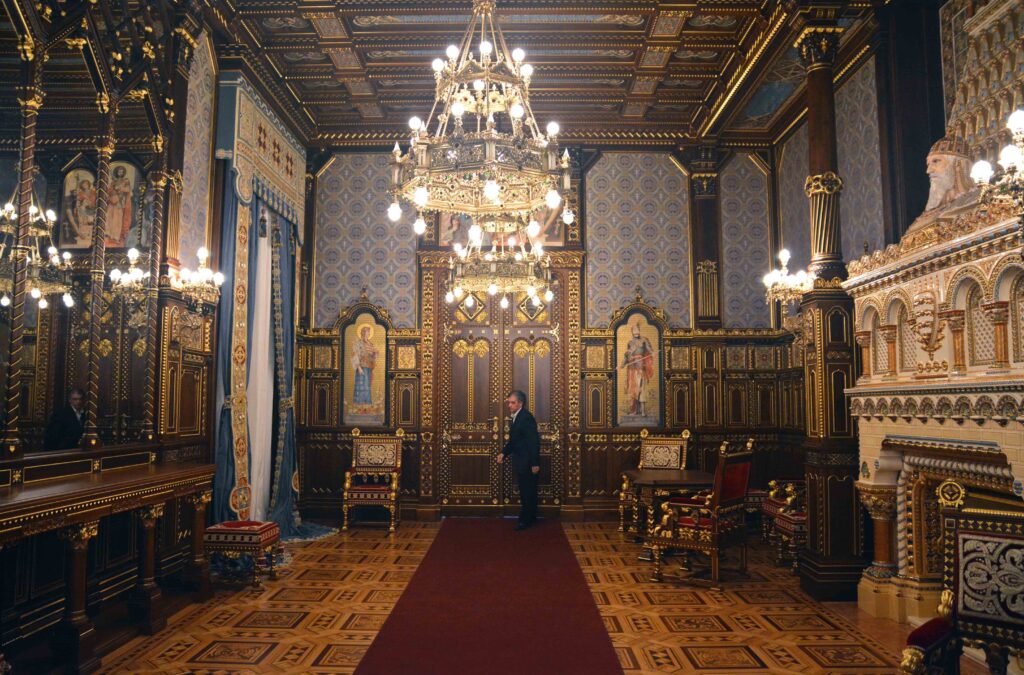 Az újjászületett Szent István terem az ünnep alkalmából ingyenesen látogatható (Fotó: Szappanos Veronika/SZMSZ)