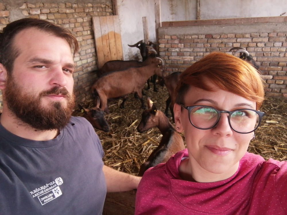 Kovács Éva és párja, Marko Tucakov