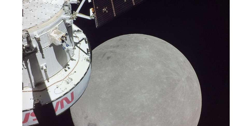 Közeledik céljához az Orion (Fotó: NASA)