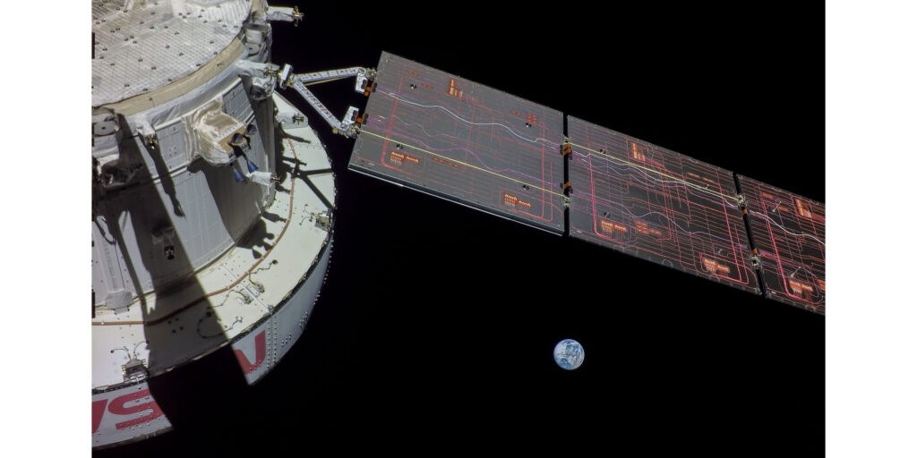 Pillantás a messzi Földre (Fotó: NASA)