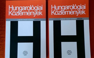 Nyelvészet, szövegértés, újraolvasás Megjelent a Hungarológiai Közlemények 2022. évi 3. és 4. száma