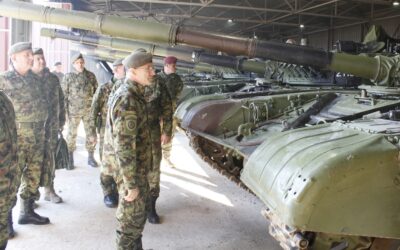 Raškába és Novi Pazarba látogatott a vezérkari főnök