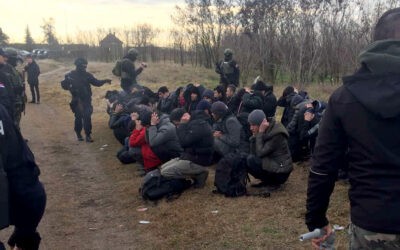 Horgos és Bácskeresztúr térségében 182 illegális bevándorlót fogtak el a rendőrök
