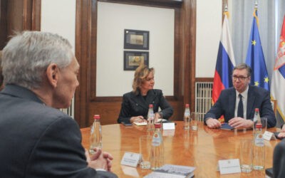 Vučić az orosz nagykövettel egyeztetett