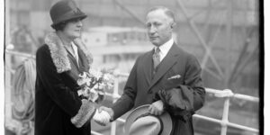 Zukor feleségével, az ugyancsak magyar származású Lottie Kaufmannal (Fotó: Library of Congress)