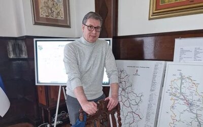 Vučić úgy tesz, mintha nem lenne fáradt, de ma már ötször mosdott