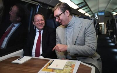 Vonaton írták alá a Belgrád-Niš gyorsvasút építésének támogatására vonatkozó szerződést
