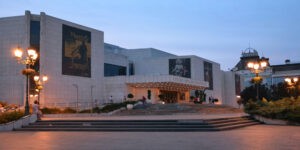 Az újvidéki Szerb Nemzeti Színház épülete (Fotó: Szappanos Veronika/SZMSZ)