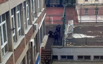Videón a belgrádi merénylő letartóztatása