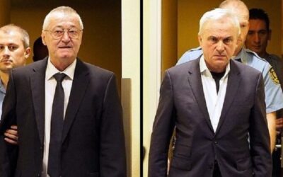 Az ENSZ nemzetközi törvényszéke súlyosbította két volt szerb titkosszolgálati vezető büntetését