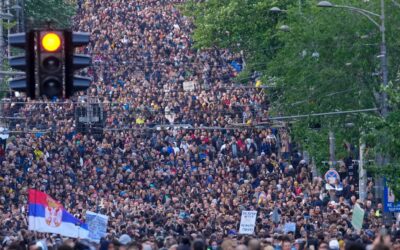 „Tudják mi az, amitől Vučić a legjobban fél? Hogy még a saját szavazói is támogatják a követeléseket!”