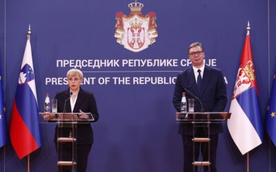 Vučić kellemetlenül viselkedett egy szlovén újságíróval, ezt Szlovénia elnöke se hagyta szó nélkül