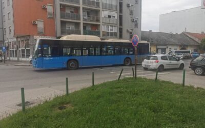 Súlyosan megsérült egy lány, amikor a városi busz elütötte a zebrán