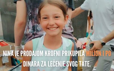 Fánkot árult, összegyűjtött másfél millió dinárt édesapja gyógykezelésére az újvidéki lány