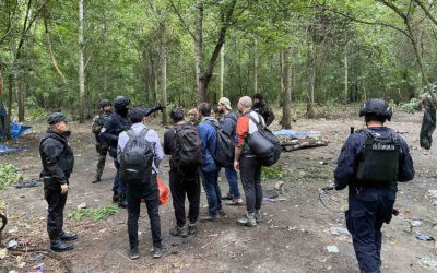 Kés és balta is volt a Magyarkanizsánál csütörtökön elfogott migránsoknál