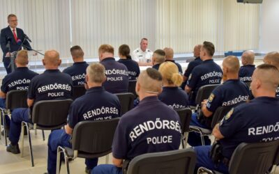 Újabb magyar rendőri kontingens utazott Szerbiába