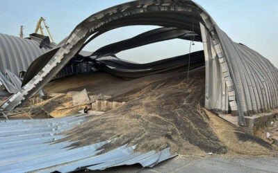 Orosz drónok a gabonaexport szempontjából kulcsfontosságú dunai kikötőt támadtak