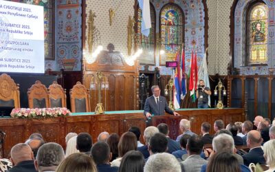Mától Aleksandar Vučić Szabadka díszpolgára (Fotógaléria)