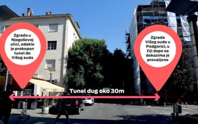 Szerbek ástak alagutat Montenegróban, 19 fegyver tűnt el