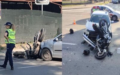 Súlyos motorbaleset történt Šabacon