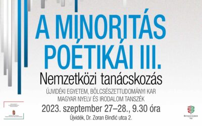 A minoritás poétikái III.