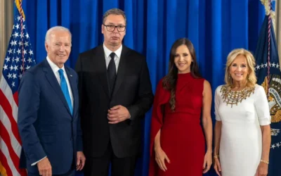Joe Biden fogadta Aleksandar Vučićot