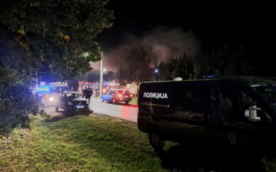 Lángol a Vila Lira Palicson, állítólag migránsok lakták