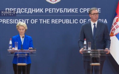 „Szerbia tudja, mi a dolga” A szerb elnök kedden Ursula von der Leyennel tanácskozott