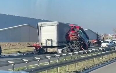 Durva karambol történt az Újvidék-Belgrád autópályán (Videó)