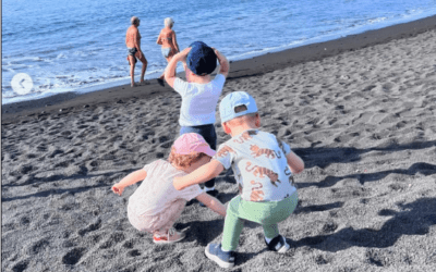 Tenerifén nyaral Rúzsa Magdi és családja