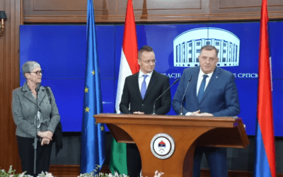 Szijjártó Péter: Az EU-nak be kell fejeznie a Nyugat-Balkán fenyegetését és zsarolását