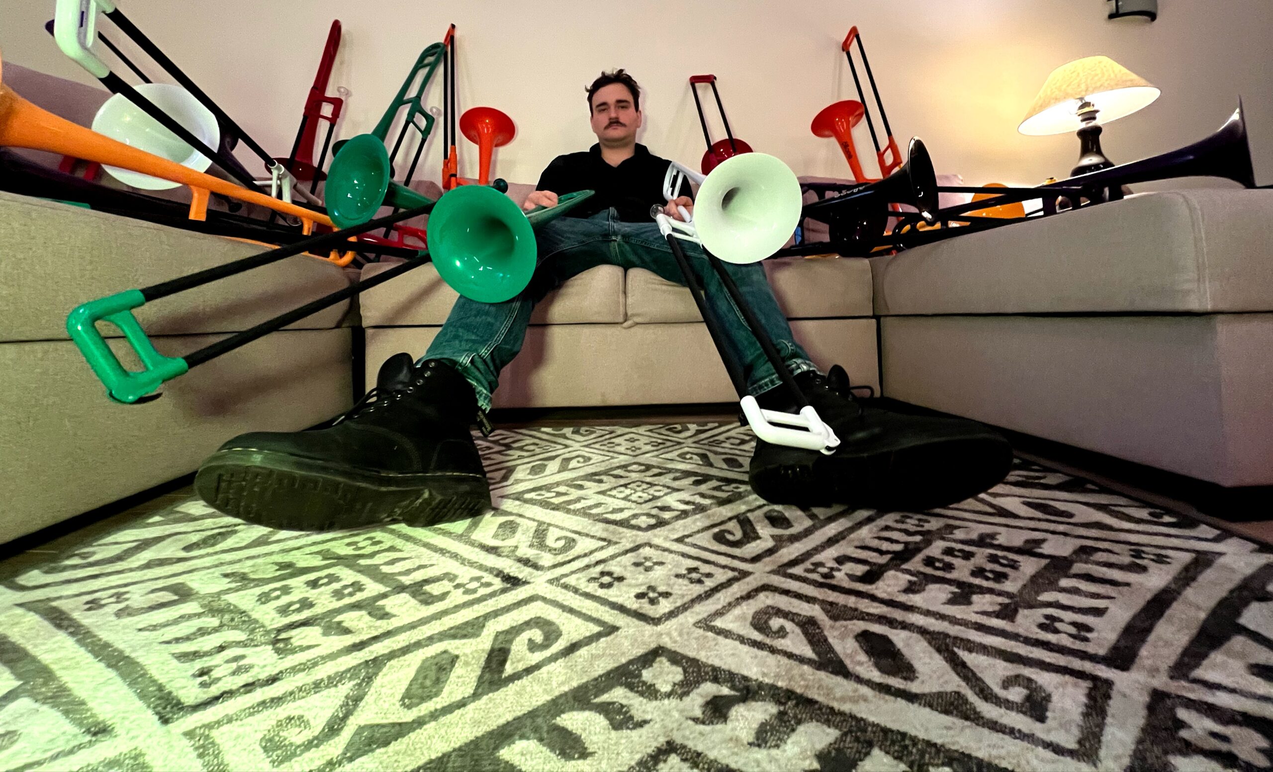 A színes harsonákkal