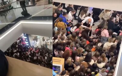 Egymást taposták a nők egy újvidéki parfüméria megnyitóján (Videó) Az első száz vásárlónak ajándék járt