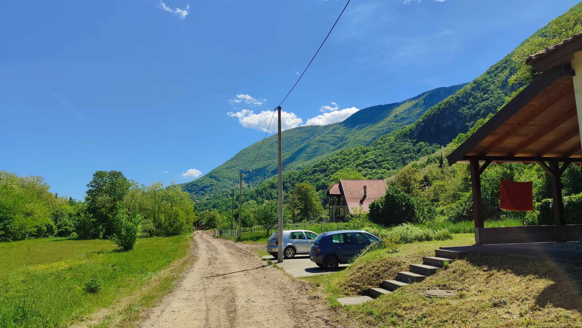 A szállás is kellemes helyen volt